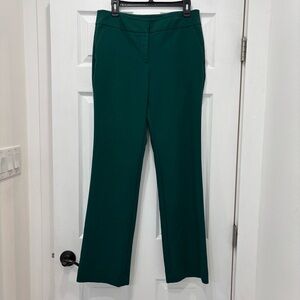 Ann Taylor Green Straight Leg Women's Pants Size 6
